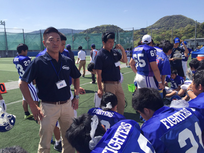 院長高山_関学アフト専属チームドクター写真
